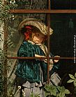 Sophie Gengembre Anderson Canvas Paintings - No Walk Today